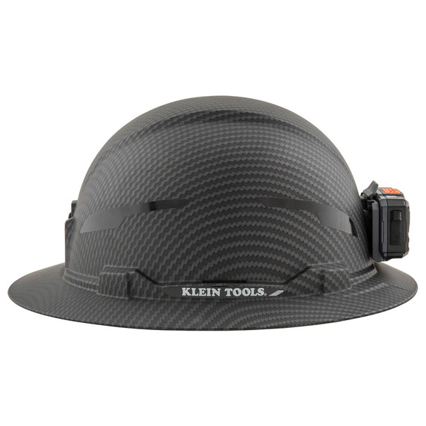 Klein 60346 Premium KARBN Hard Hat with Rechargeable Headlamp side