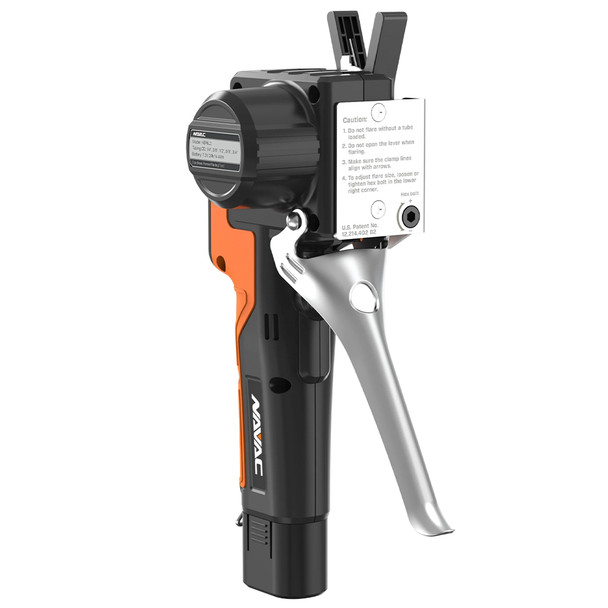 NAVAC NEF6L2 BreakFree® Power Flaring Tool back angle view
