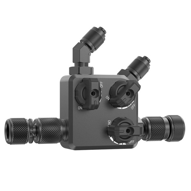 NAVAC NVR3 Tri-Port Valve Core Removal Tool ball valve side angle view