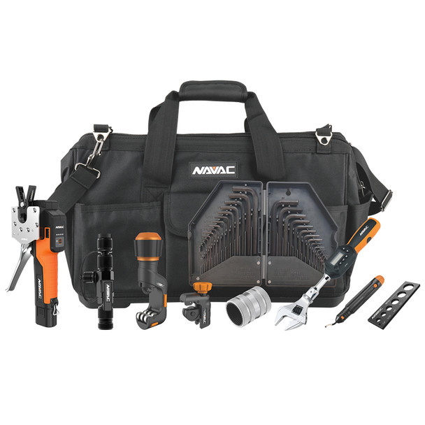 NAVAC NKS3 Deluxe Mini Split Tool Kit with Flaring Tool, Digital Torque Wrench, and Tubing Tools main view
