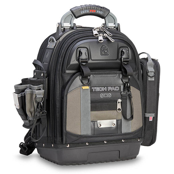 Veto Pro Pac TEC PAC EVO Large Service Tool Backpack front view with EVO pouches (not included)
