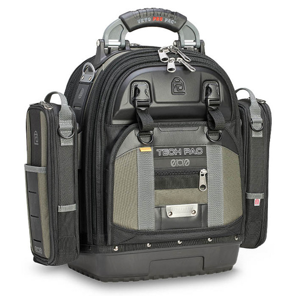 Veto Pro Pac TEC PAC EVO Large Service Tool Backpack front view with EVO pouches (not included)