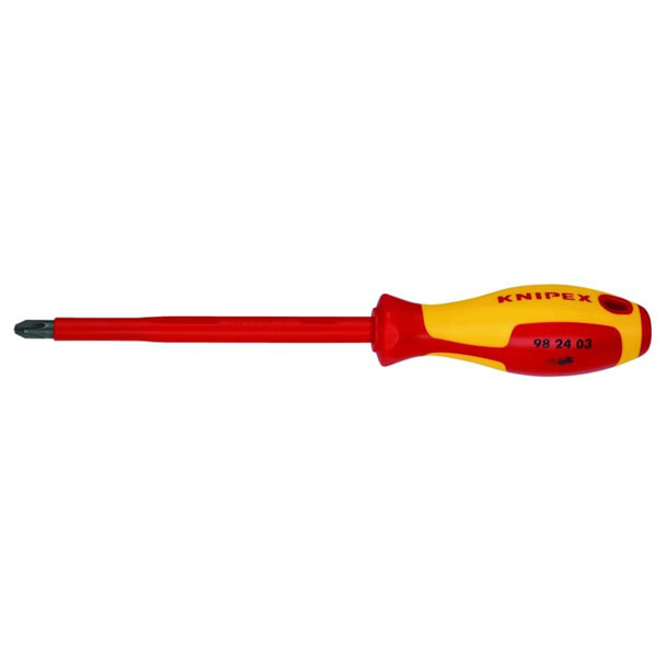 KNIPEX 10-1/2" 1000V Insulated Phillips Screwdriver P3 Tip main view
