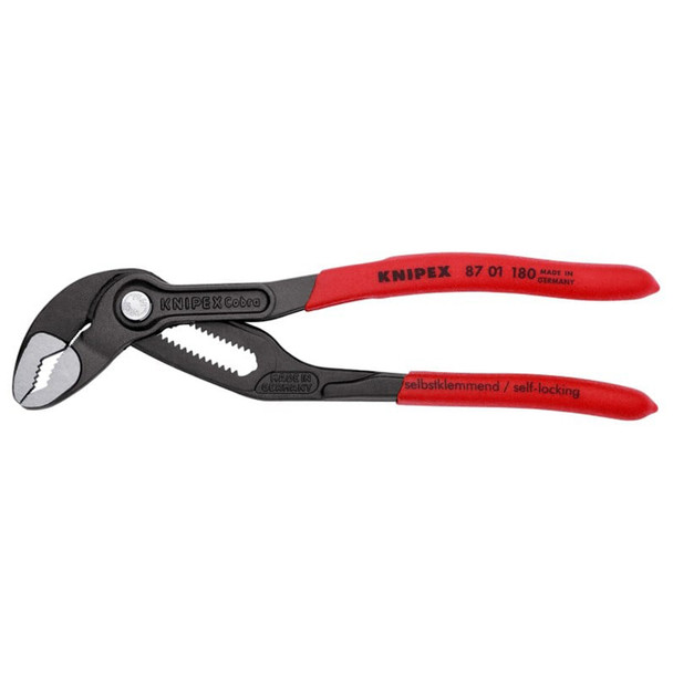 KNIPEX 7-1/4" Cobra Water Pump Pliers main view