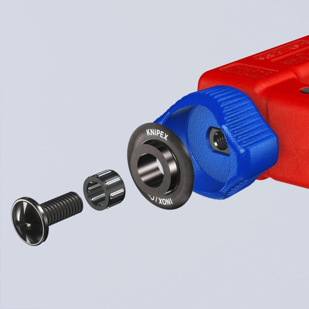 KNIPEX 3" TubiX S Pipe Cutter in use