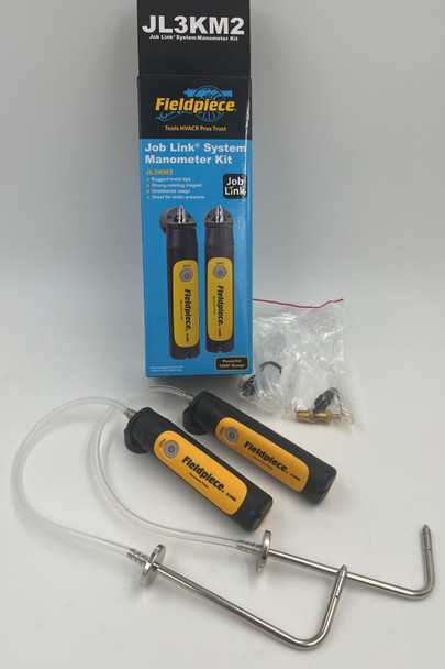 USED-JL3KM2-0526 Fieldpiece JL3KM2 Job Link® Dual Manometer Kit - Condition Good (NO Case)