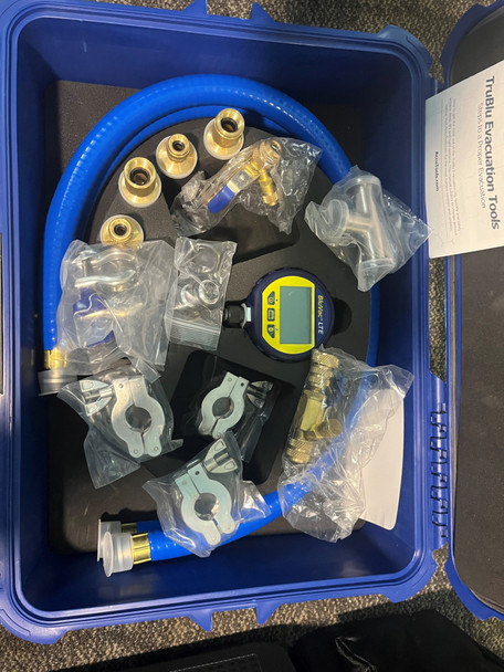 USED AccuTools A10757-2 TruBlu Advanced Evacuation Kit (2 hoses, each 1 m)