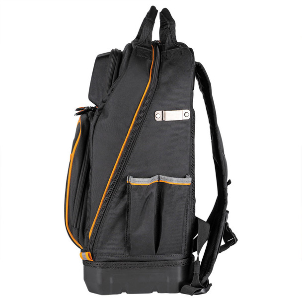 Klein Tools 62800BP Tradesman Pro XL Tool Bag Backpack side view