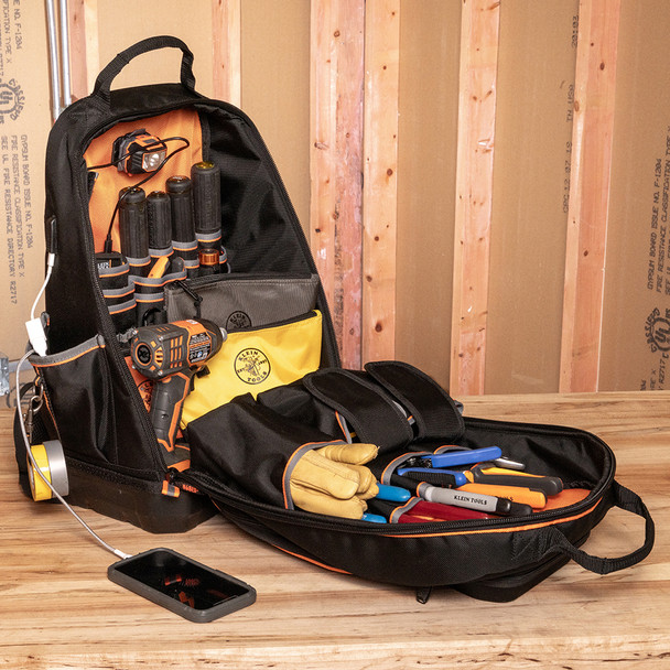 Klein Tools 62800BP 40 Pocket Tradesman Pro XL Backpack | TruTech