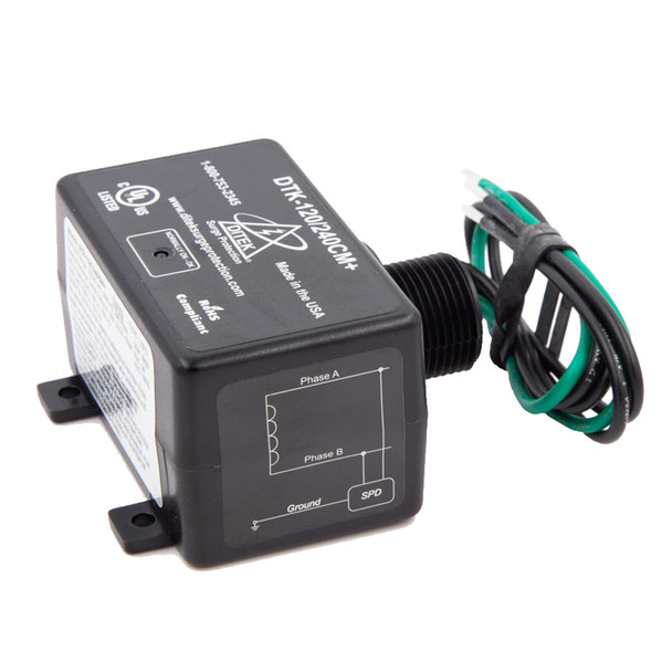 DiTek DTK-120/240CM+ Split Phase Surge Protective Device side view