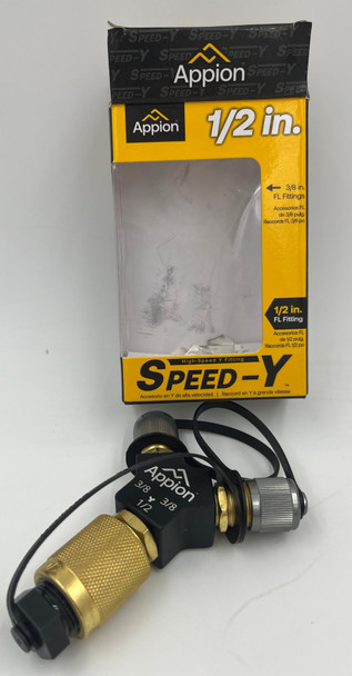 USED-Appion SPDY12 MegaFlow Speed-Y - (2) 3/8in MFL to 1/2in FL
