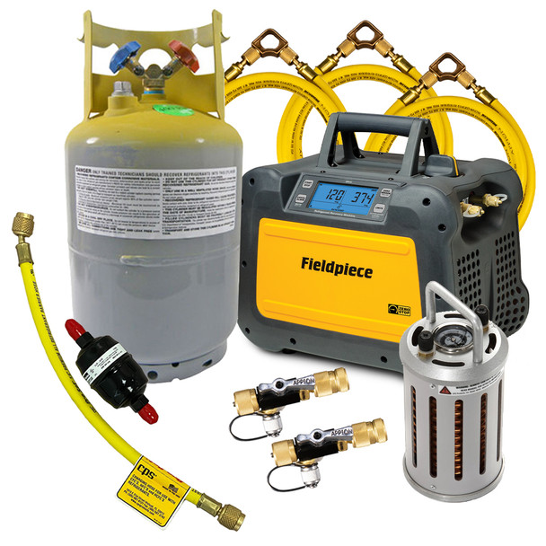 TruTech Tools Fast Recovery Kit with Fieldpiece MR45, Sub-Cooler, and Accessories
