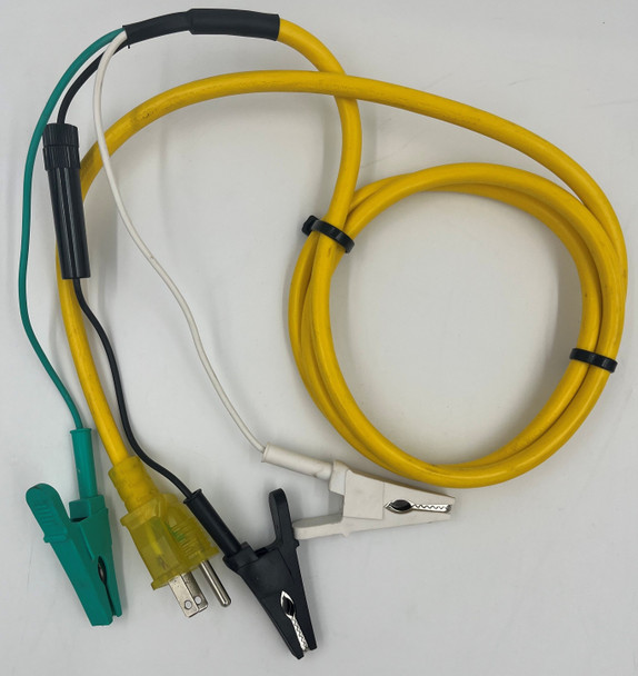 USED-ZD001-0626 Zebra ZD001 Male Zebra 'Dapter 120V Power Tap Cord (Cheater Cord) - Condition Like NEW