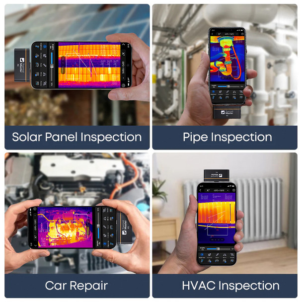 Thermal Master P3 Macro Focus Thermal Imaging Camera applications