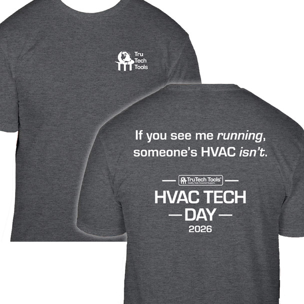 TruTech Tools HVAC Tech Day 2026 T-Shirt front and back