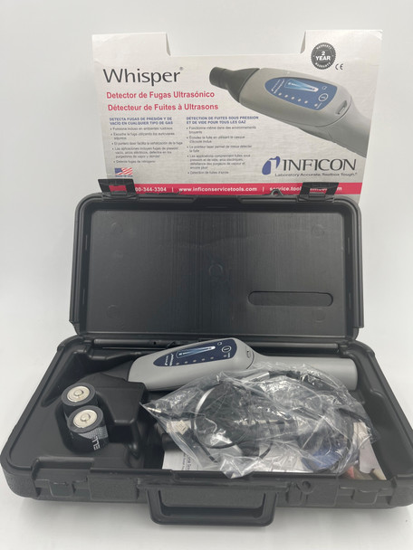 USED-711202G1-0526 Inficon Whisper Ultrasonic Leak Detector - Condition Like New