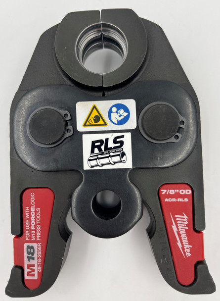USED-49162656R-0526 Milwaukee 7/8" RLS ACR Press Jaw for M18 FORCE LOGIC Refrigerant Press Tools -  Condition Like New
