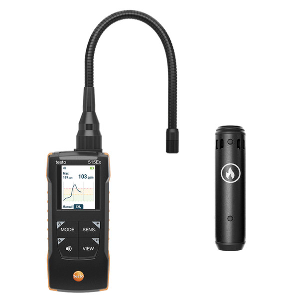 Testo 515 Ex Combination Leak Detector with Combustible Gas Sensor Only