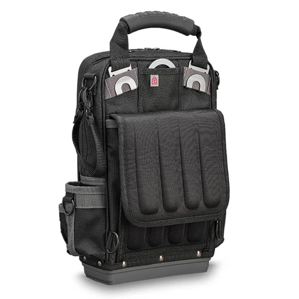Veto Pro Pac MB3TB Sling-Style Large Meter and Tool Bag back angle view