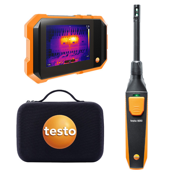 Testo 862-2 Mold Detection Thermal Imaging Kit with 605i Thermohygrometer