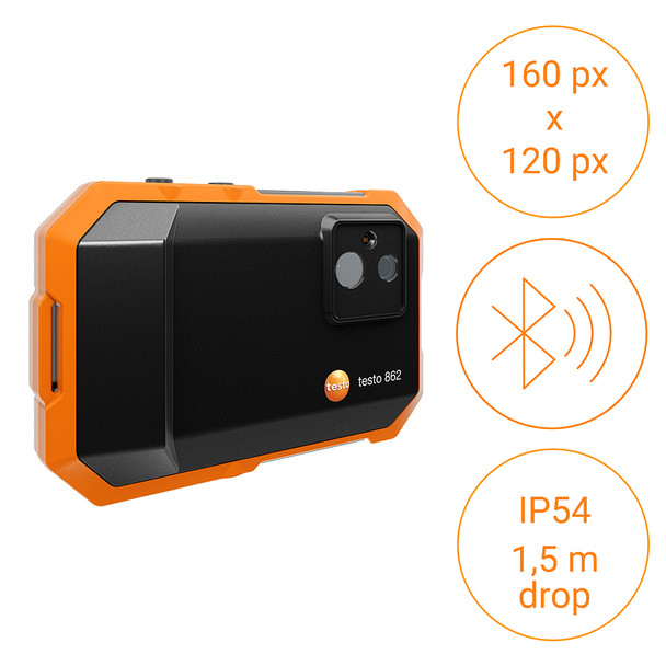 testo 862-1 Pocket Thermal Imager 160 x 120 px resolution