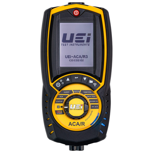 UEi ACA/R Combustion and Refrigerant Analyzer main front view