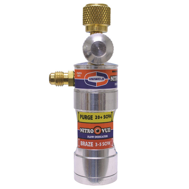 Uniweld NV1 NitroVue Nitrogen Flow Indicator main front view
