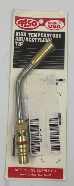 USED-AJ4T-0926 ASCO AJ4-T High Temp Acetylene "Quick Connect" Tip - Medium Flame - Condition Like New