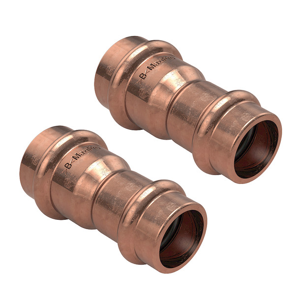Conex Banninger MaxiPro 3/4" x 5/8" Refrigerant Press Reducing Coupler, Bag of 2