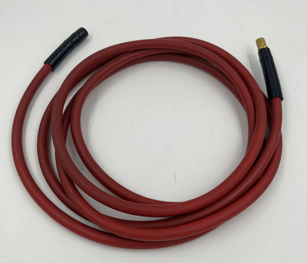 USED ASCO AH3-S Acetylene Hose - 12.5 Ft with Strain Relief Ends - Like New