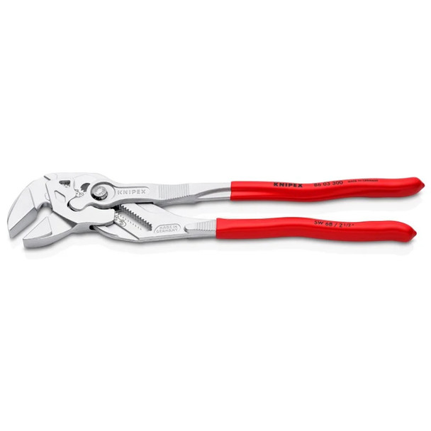 Knipex 12" Chrome-Plated Pliers Wrench main view open