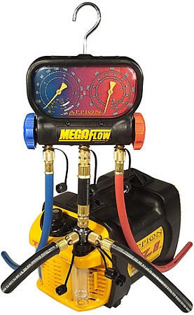 MegaFlow attached to TEZ 8 Vacuum pump (not included)