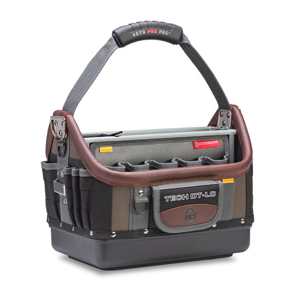 Veto Pro Pac TECH OT-LC Large Open Top Technician Tool Bag with Swappable Panels