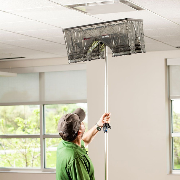Dwyer Smart Air Hood Advanced Air Balancing Capture Hood lift by one person