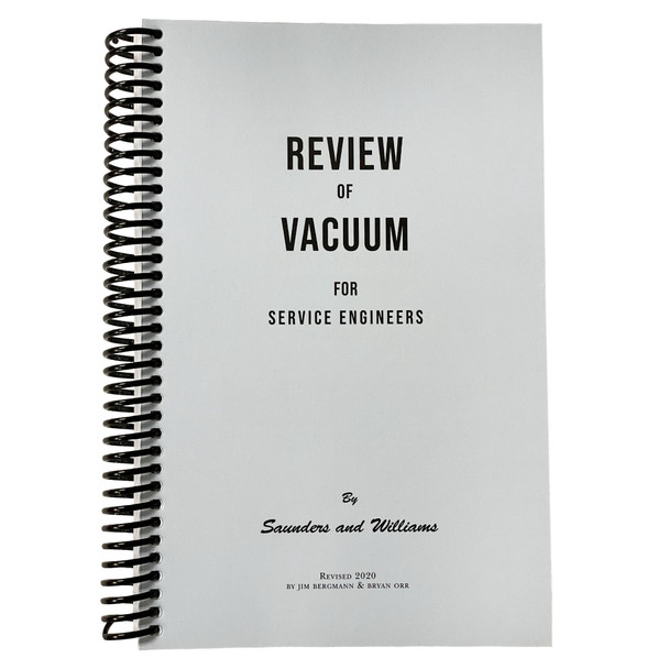 AccuTools 11028 Review of Vacuum for Service Engineers - Revised 2020