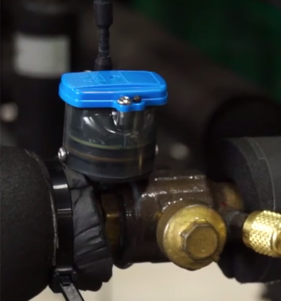 Smart Pro/R temp probe attached to line