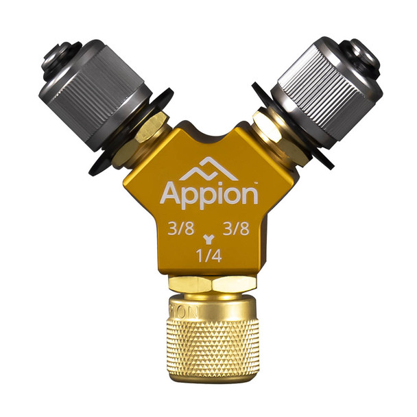Appion SPDY14 MegaFlow Speed-Y - (2) 3/8in MFL to 1/4in FL