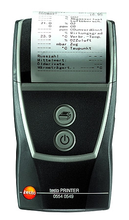 Testo IR Printer with Batteries and 1 Roll Thermal Paper