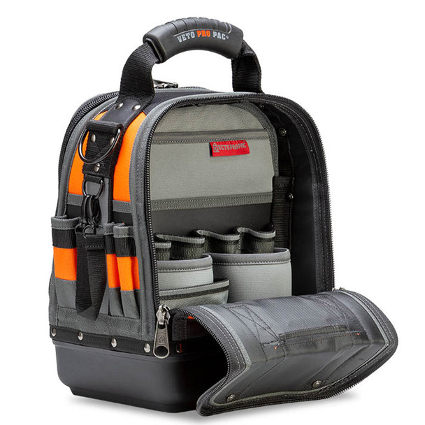 Veto Pro Pac TECH MCT HI-VIZ Orange Compact Tool Bag