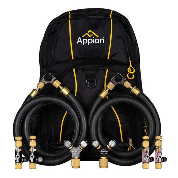 Appion SPDKIT-V Vacuum Speed Kit with MegaFlow Hoses, Core Removal Tools, and Y Fittings main front view