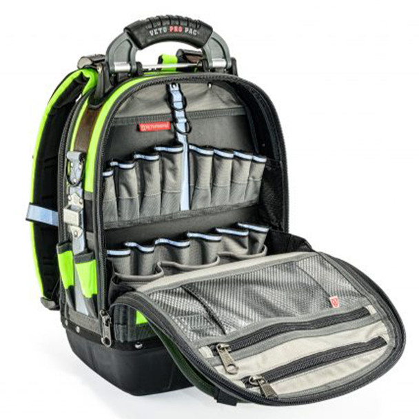 Veto Pro Pac TECH PAC HI-VIZ Yellow Backpack Tool Bag