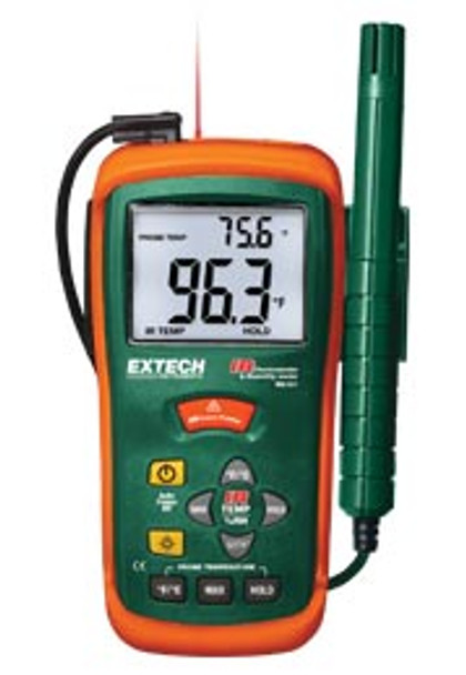 Extech RH101 Hygro-Thermometer + InfraRed Thermometer