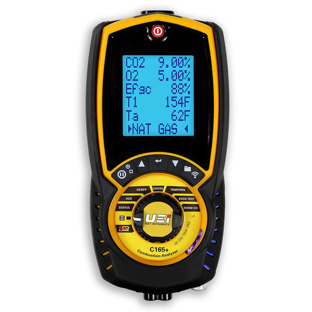 UEI C165+ Residential / Commercial Combustion Analyzer