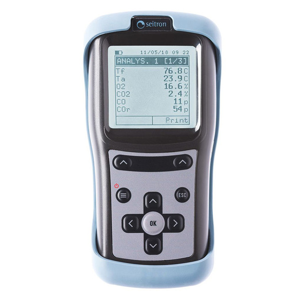 DISCONTINUED - Seitron S500-1 Portable Combustion Analyzer - Basic Kit- Basic Kit