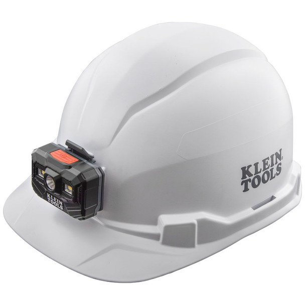 Klein 60107RL Cap Style Hard Hat with Rechargeable Headlamp