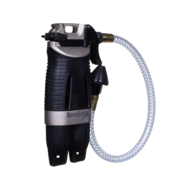 DiversiTech 40G SWOOSH Drain Gun Double Shot Condensate Line Cleaning Tool back side angle