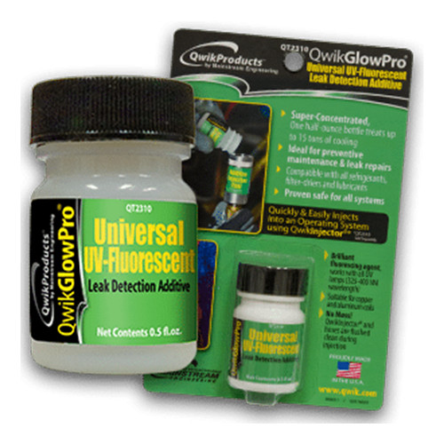 QwikProducts QT2310 QwikGlowPro UV Leak Detection Dye - .5oz Bottle