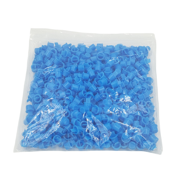 NCI 1/2" Center Pull Tapered Plastic Test Plug - Pack of 500