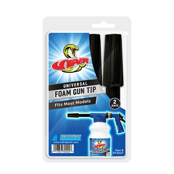 Viper Universal Foam Gun Tip Spray Nozzle 2 pack in package