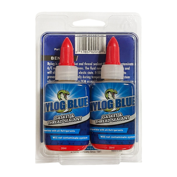 Nylog Blue Gasket -Thread Sealant for AC/R Systems - Pack of 2